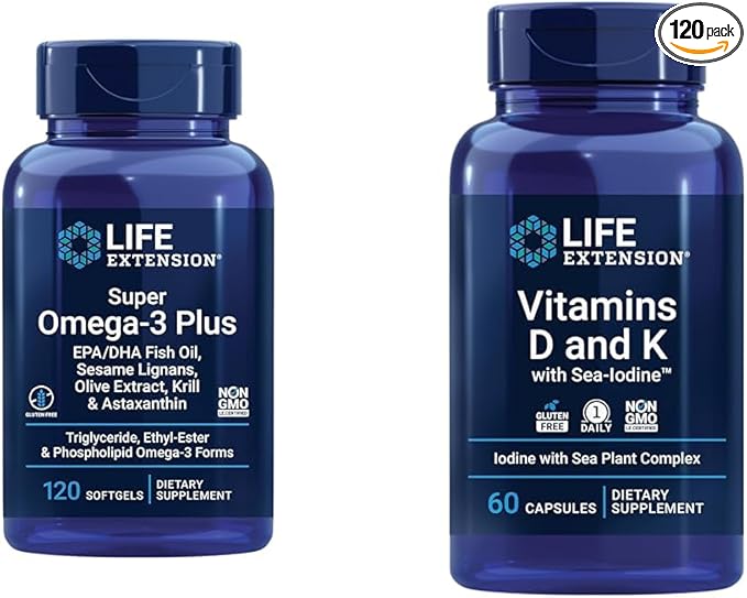 Life Extension Super Omega-3 Plus EPA/DHA D3