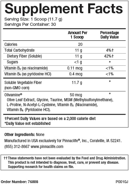 DigestiveHealth Prebiotic Fiber Boost Supplement 11.7g