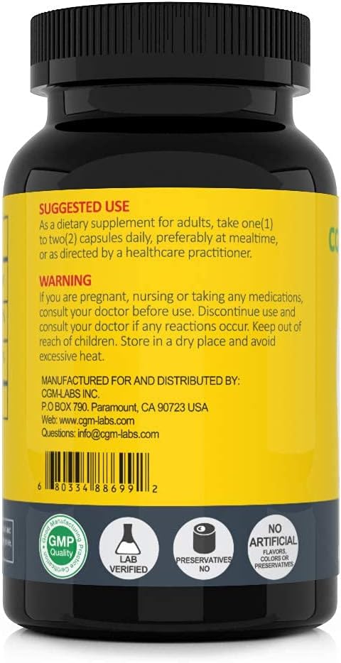 Non Acidic Vitamin C Dietary Supplement 1500mg with 100 Caps