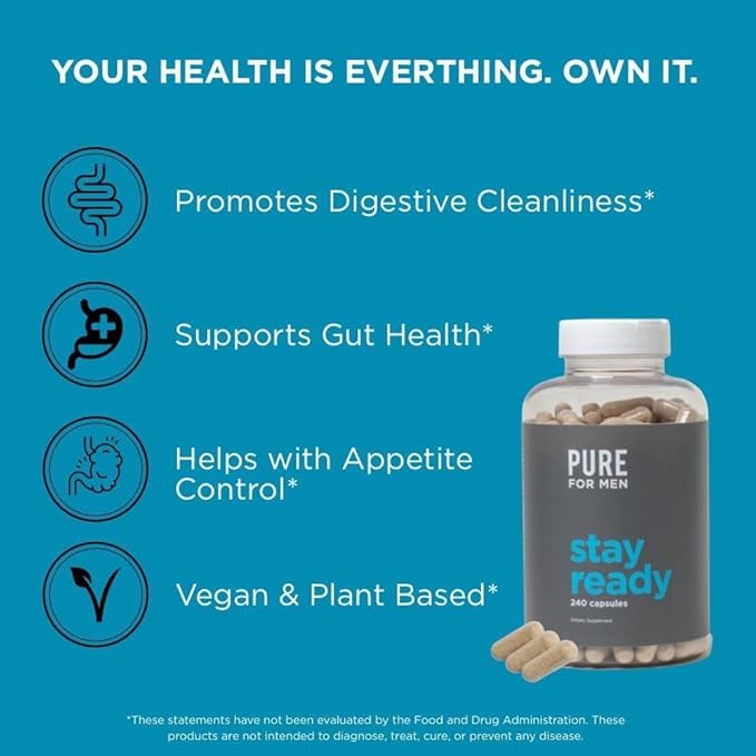 Pure for Men Original Cleanliness Stay 240 Vegan