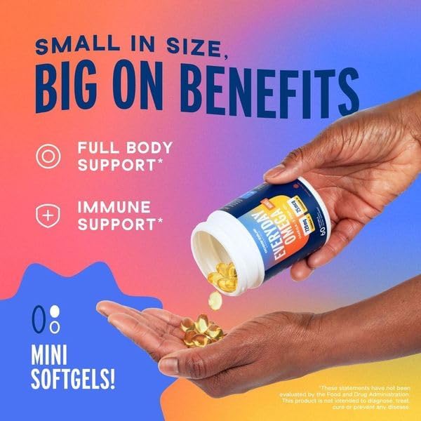 Oceanblue Essentials Everyday Omega Minis – 60ct – D3 – 1 Month
