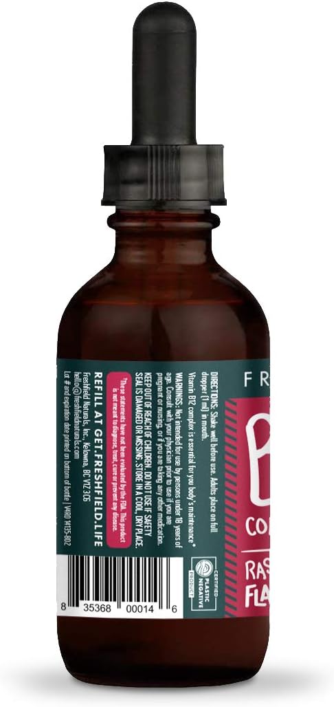 Freshfield B12 Complex Drops, Vitamin B 1200 mcg B12 Methylcobalamin 5 B