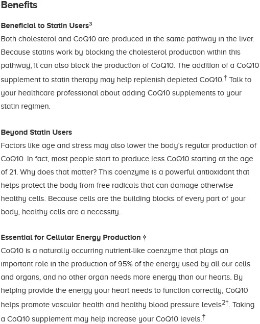 Qunol CoQ10 100mg Softgels, Ultra CoQ10 100mg, 3x 3x Better Q10 Vitamins 4 Month 120 Count