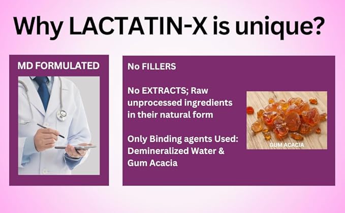 Lactatin - X - MD Formulated, 1500 Mg/Serving, 120 Vegan