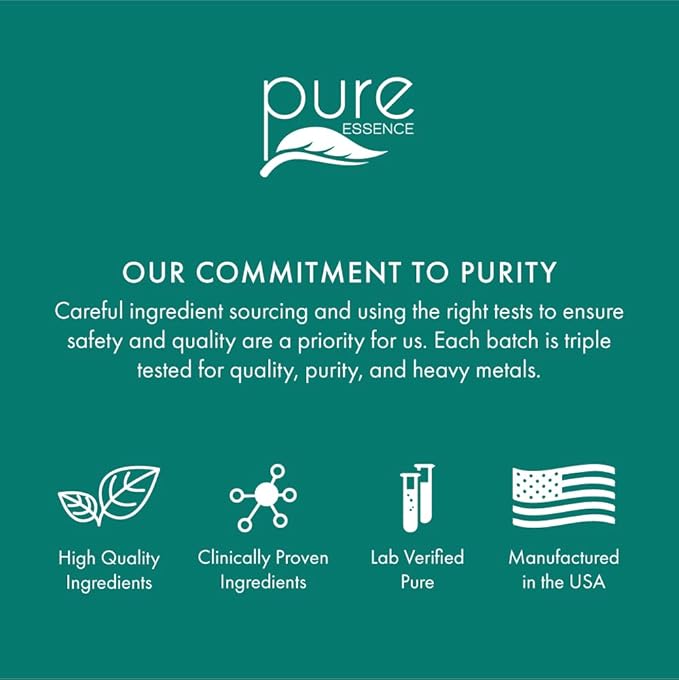 Pure Essence Labs Vitamin D - 5000 IU of Vitamin D from 100% Pure Cholecalciferol - 30 Vegetarian Capsules