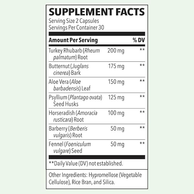 LifeSeasons - Regulari-T - Bowel Support 60 Capsules