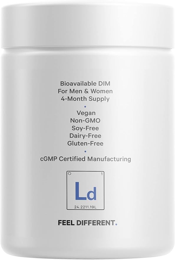 Codeage Liposomal DIM Supplement 4-Month Supply, 120 Capsules