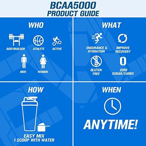 Evlution EVL BCAAs Amino Acids Powder - BCAA Powder Post Workout Recovery Drink and Stim Free Pre Workout Energy Drink Powder - 5g Branched Chain Amino Acids Supplement for Men - Cherry Limeade