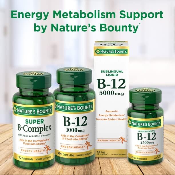 Nature's Bounty Vitamin B Complex Sublingual 2 oz 5)