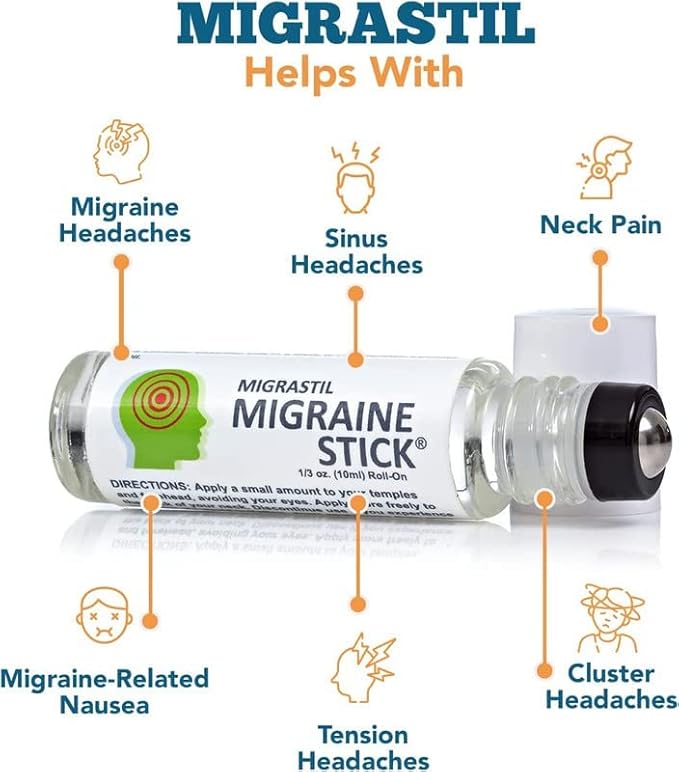 Basic Vigor Migrastil Migraine Stick 3-Pack