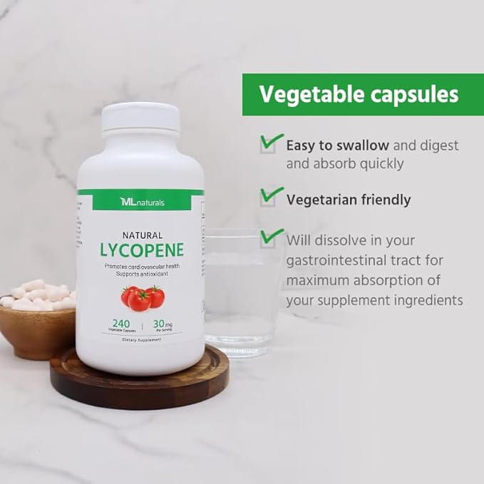 Natural Lycopene 30 mg 240 Vegetable
