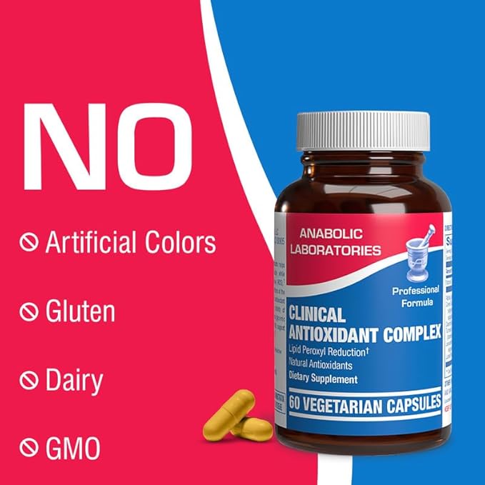 Natural Antioxidant Complex Supplement 60 Vegetarian