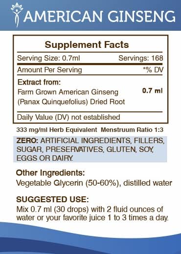 Secrets of the Tribe American Ginseng (2x4 FL