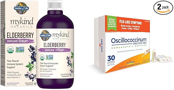 Garden of Life Organics Plant-Based Elderberry 6.59 fl (195 Ml)