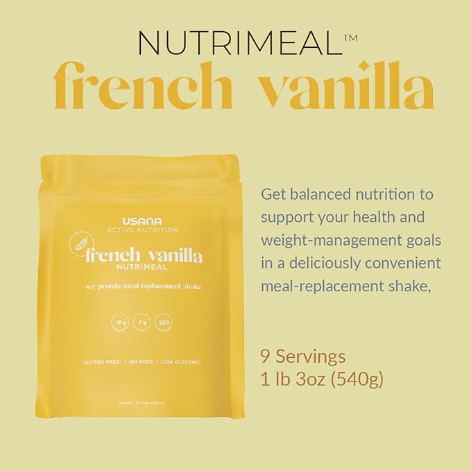 USANA Nutrimeal Meal Replacement Shake 540 Grams 9 Servings