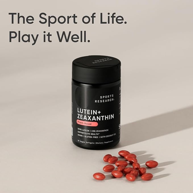 Sports Research® Lutein and Zeaxanthin Capsules 120 Veggie