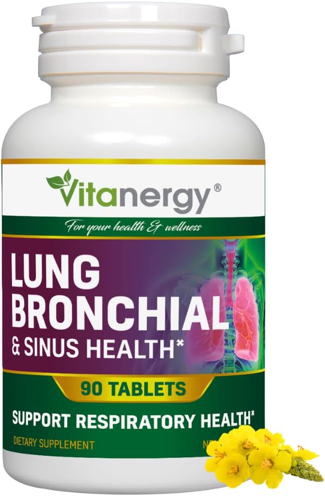 Sinus & Bronchial Health– Potent NAC, 90 Tablets-