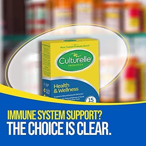 Culturelle Health & Wellness Daily Probiotic 15 Billion 50 Count