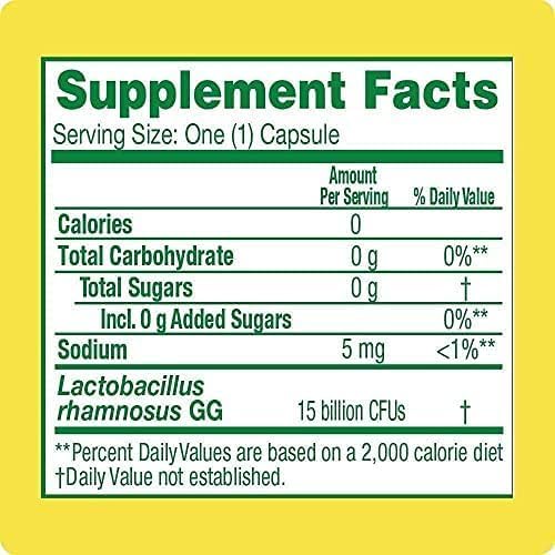 Culturelle Health & Wellness Daily Probiotic 15 Billion 50 Count