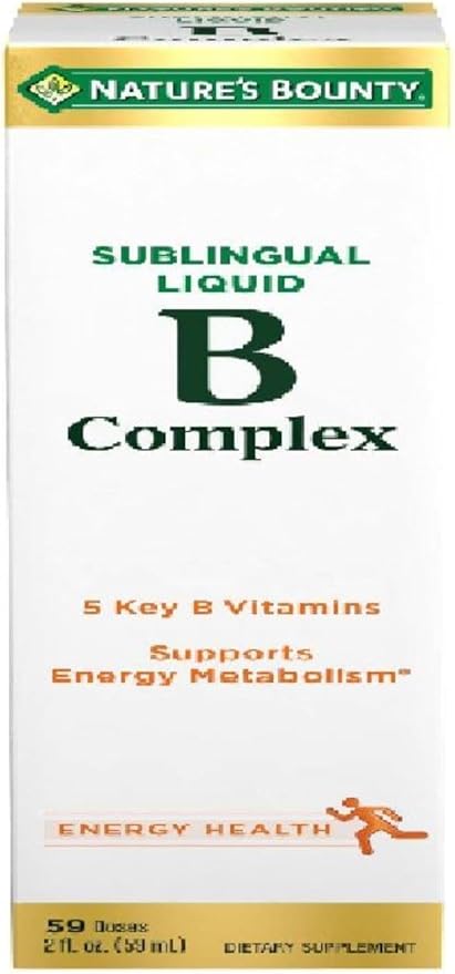 Nature's Bounty Vitamin B Complex Sublingual 59 Doses, 2 fl 3)