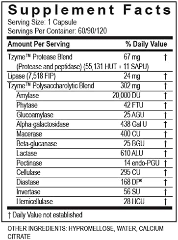 Transformation Enzyme - Digest Wellness Supplement (120)