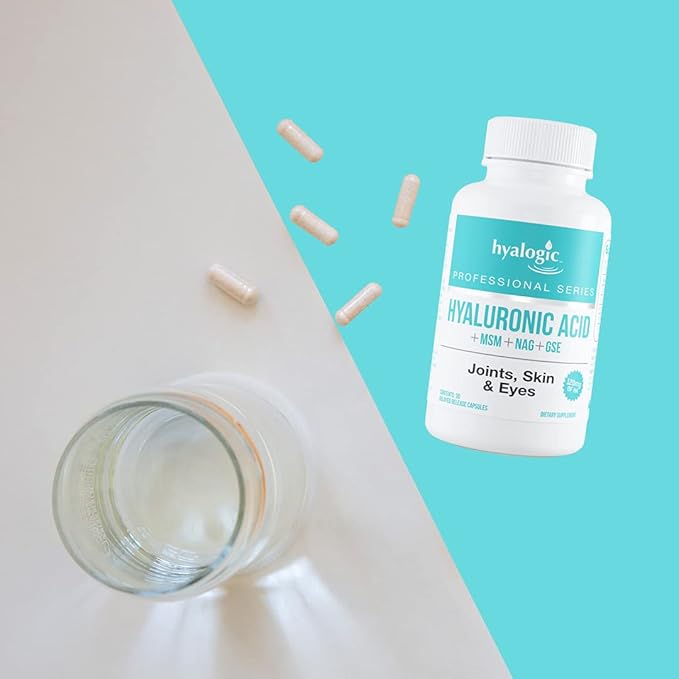 Hyalogic Hyaluronic Acid Delayed Release Capsules 120 mg (30 count)