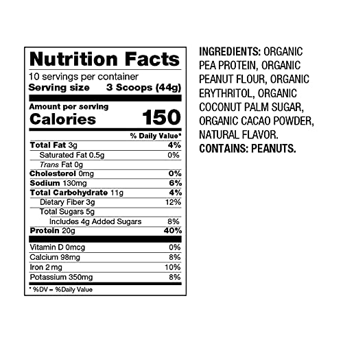 PBfit Vegan Organic Peanut Butter & 1 Pound