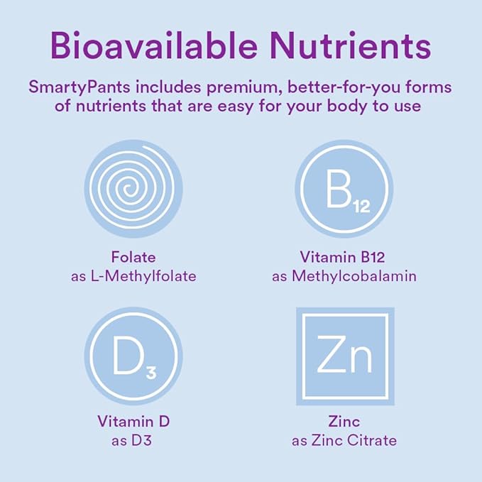 SmartyPants Organic Toddler Multivitamin Gummies: Probiotics, 3 (ALA), D3, C, B12, B6, B6, Vitamin 60 Count (30 Day