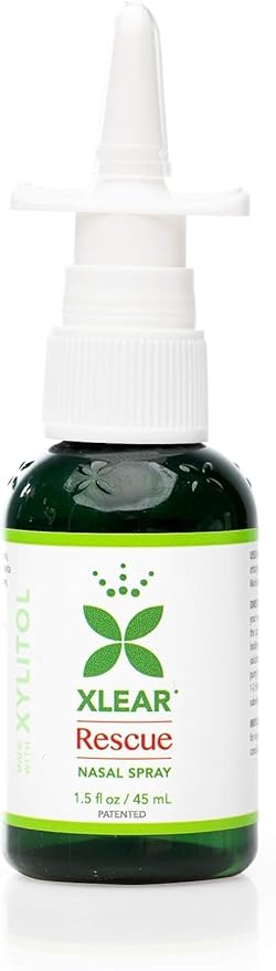 Xlear Rescue Nasal Spray with Xylitol, 1)