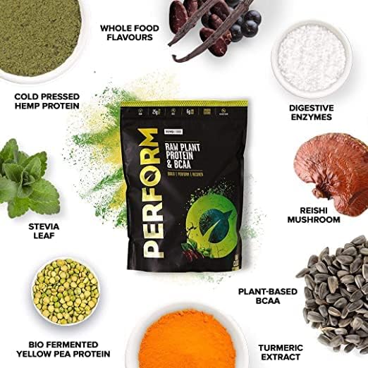 VIVO Life Perform Vegan Protein Powder, (2.17 Pound 1))