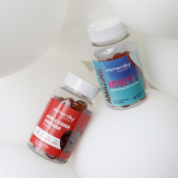 Women's Pack - Multivitamin for Women - Apple Cider Vinegar Gummies - 120 Multivitamin Gummies - Vitamins for Women - Natural Fruit Flavor - Gluten Free & Non GMO - Women Multivitamin