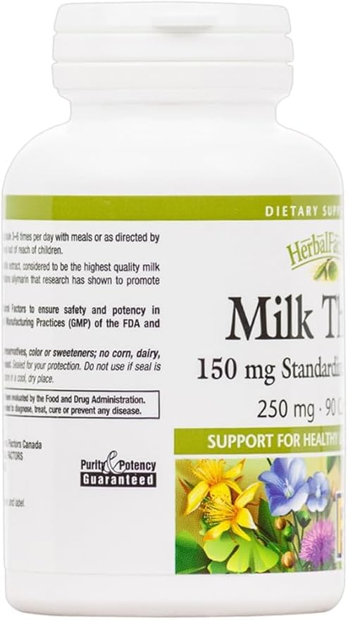 Natural Factors Milk Thistle Extract 250 90 CT