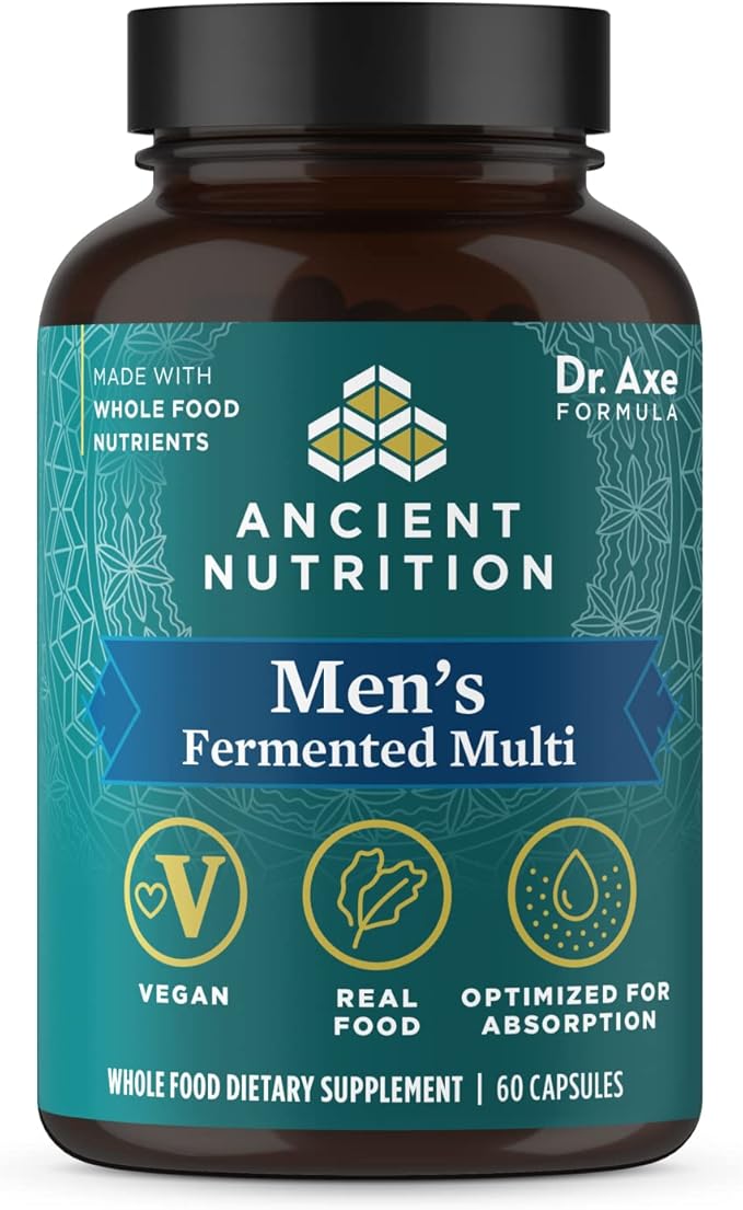 Ancient Nutrition Multivitamin for Men, Men's 60 Ct