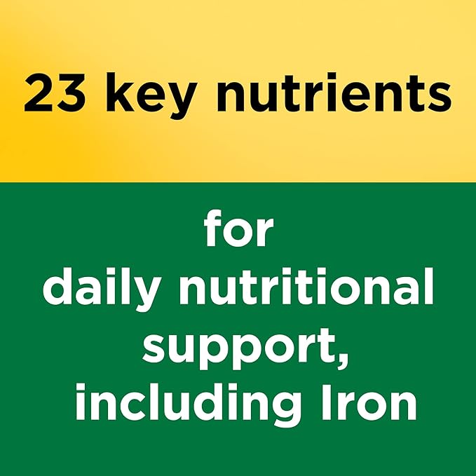 Nature Made Multivitamin Tablets with Iron, 130 Tablets, 130 Day