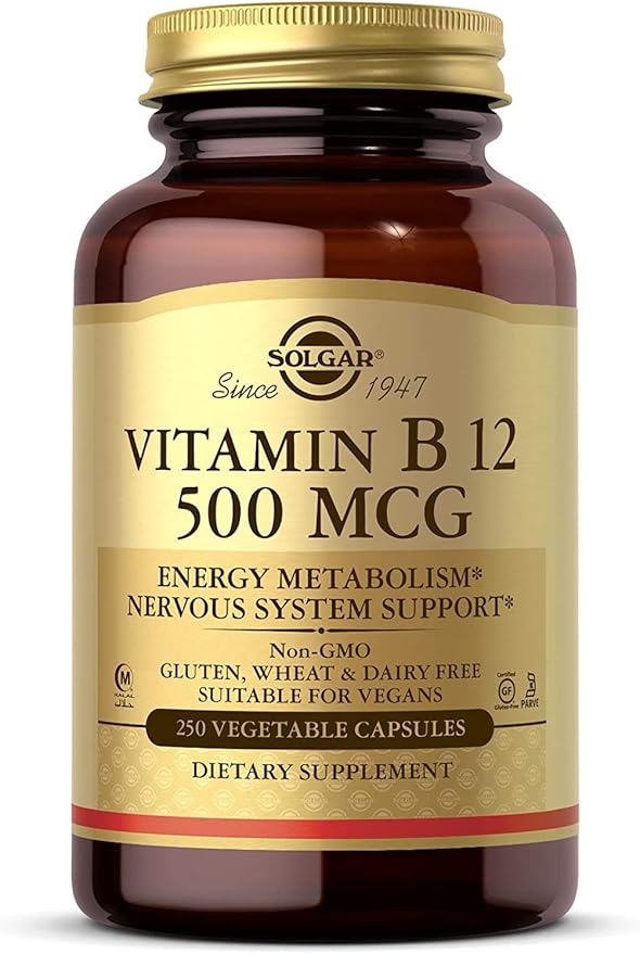 Solgar Vitamin B12 500 mcg Vegetable 250 Count