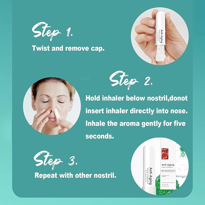 Alzcliping Inhaler, Memory Boost Inhaler, Inhaler (3pc)