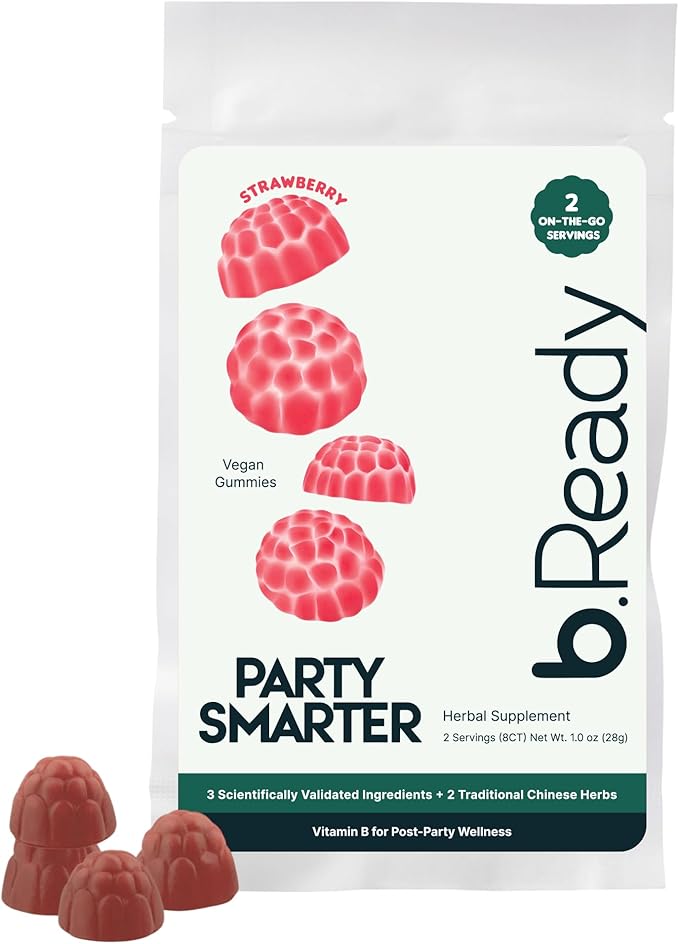 Milk Thistle Gummies for Post-Party Wellness | Liver Detox with Vitamin B, Morning Recovery Supplement, & Prickly Pear | Strawberry Flavor Vegan Gummies for Liver Support and Metabolism – 2 Servings