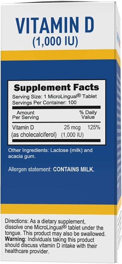 Superior Source Vitamin D3 1000 IU, 100 Count,