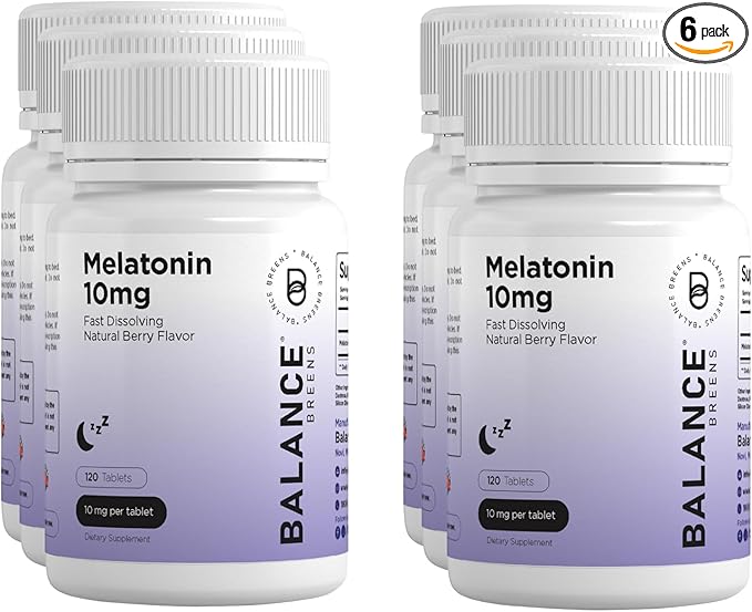 Balancebreens Melatonin 10mg- 120 Tablets