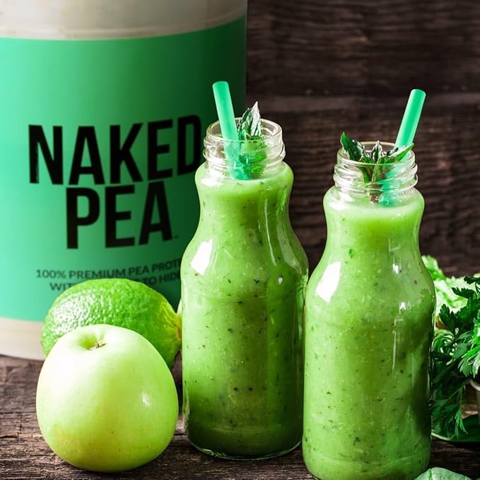 NAKED Vanilla Pea Protein Isolate from 3 Ingredients, 2LB