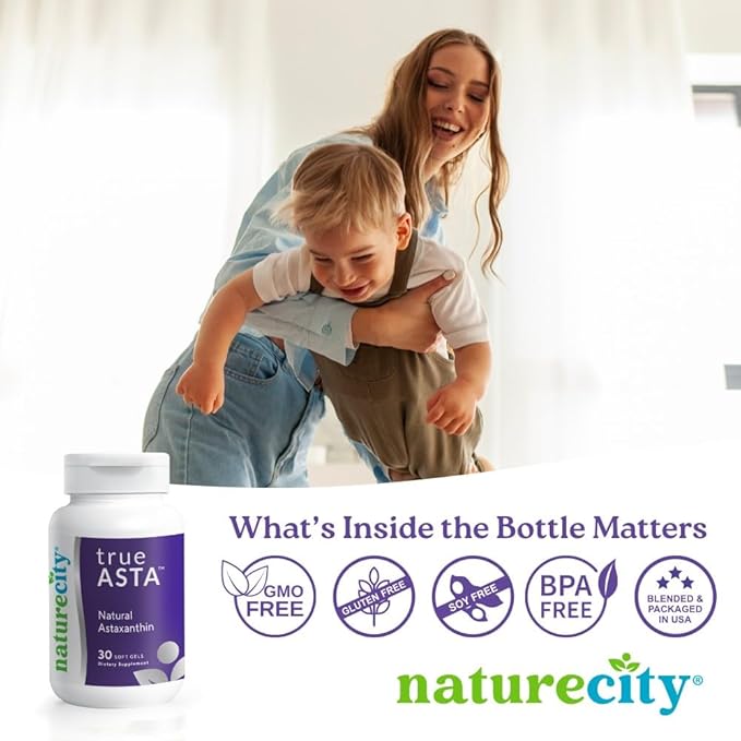 True-Asta AstaReal Natural Astaxanthin Supplements 6mg (30 Soft