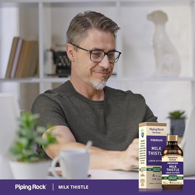 Piping Rock Milk Thistle Seed Extract 4 fl