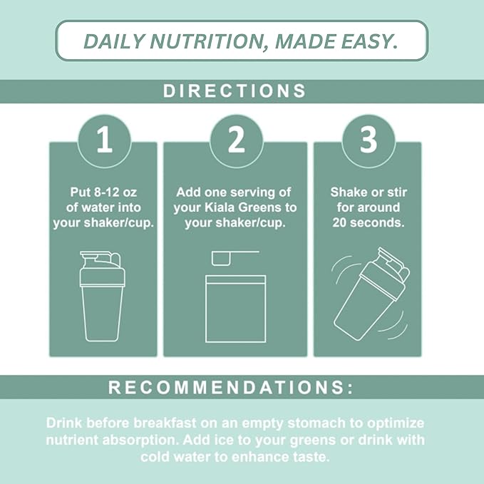 Kiala Nutrition Super Greens