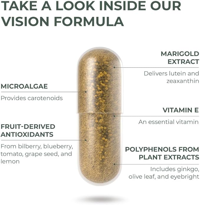Primal Harvest Vision and Eye Support 60 Capsules