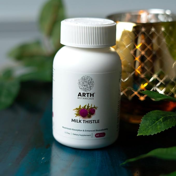 Milk Thistle, 100% Natural 500 mg 60 Vegan