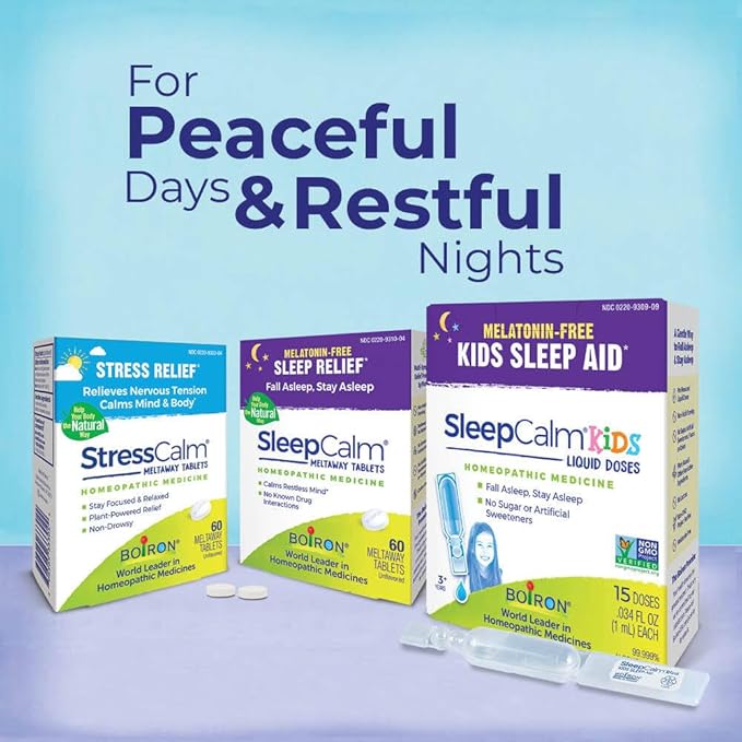 Boiron SleepCalm Sleep Aid for Deep, 60 Count