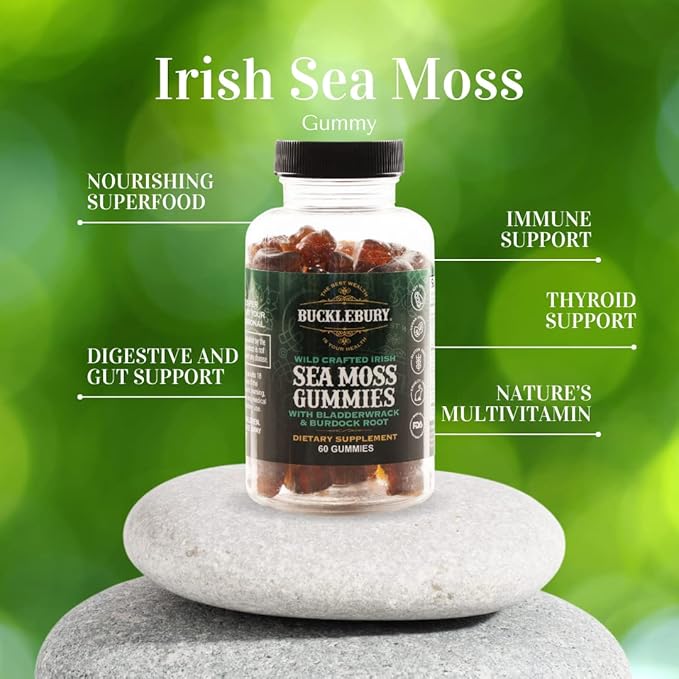 Wild Crafted Irish Sea Moss Gummies 60 Gummies