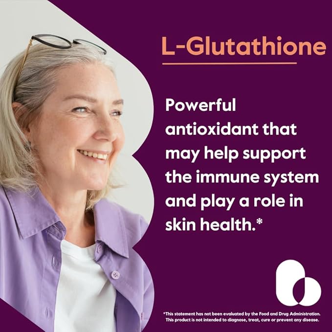 L-Glutathione 500mg (120 Vegetarian Capsules) (60 2) -