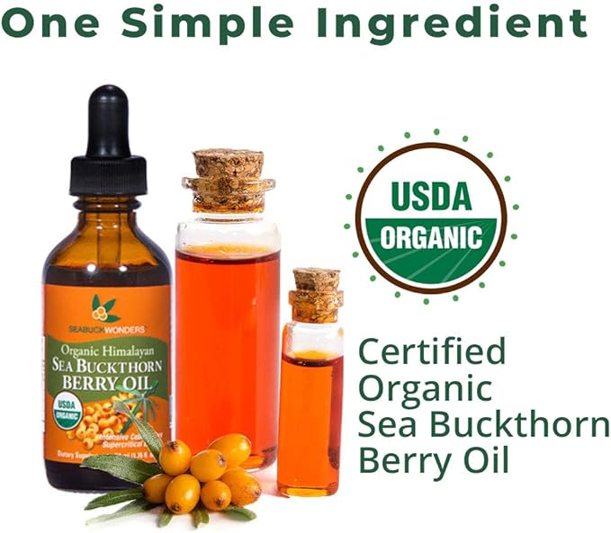 Omega-7 Complete 120 Softgels & Organic 1.76oz for