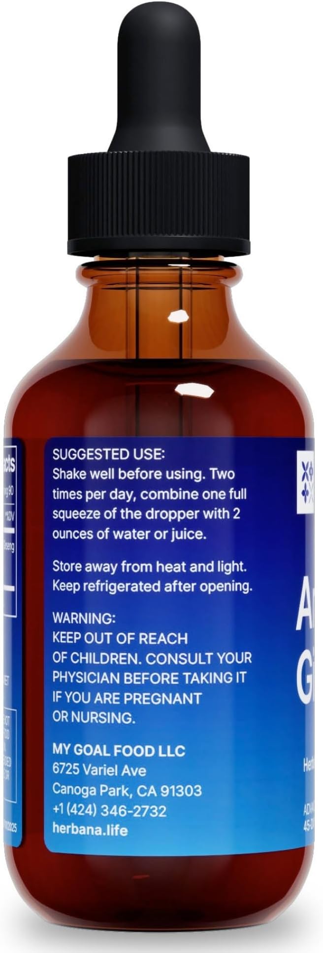 Yin American Ginseng Root 2 fl 45-Day Supply
